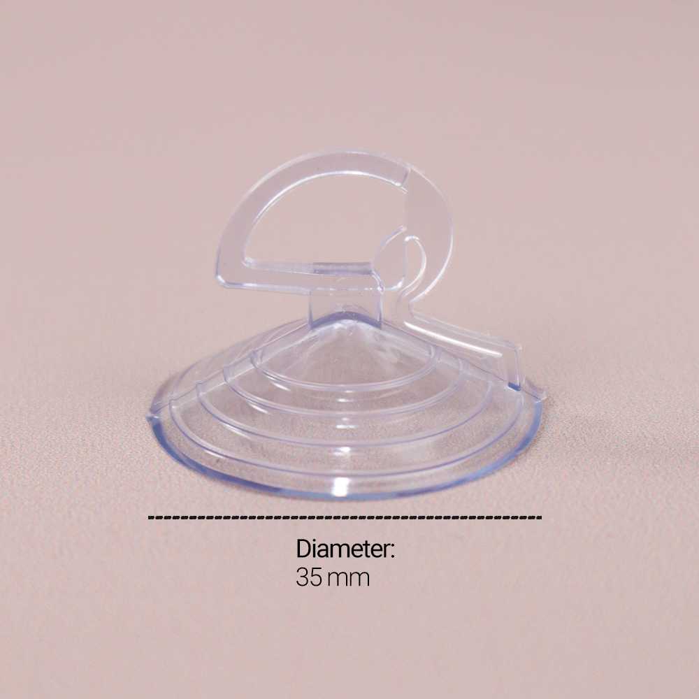 TD-AD1 Naran Alat Tempel Dinding Suction Cup Hook 35 mm 10 PCS - ZLQ1718