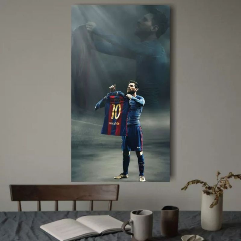 Jual POSTER DINDING SELEBRASI LIONEL MESSI UKURAN BESAR, POSTER BOLA ...