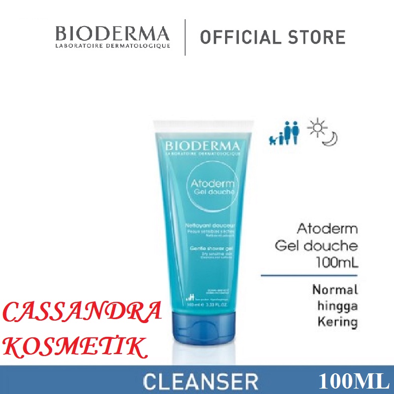 Jual BIODERMA ATODERM GEL DOUCHE 100ML/200ML | Shopee Indonesia