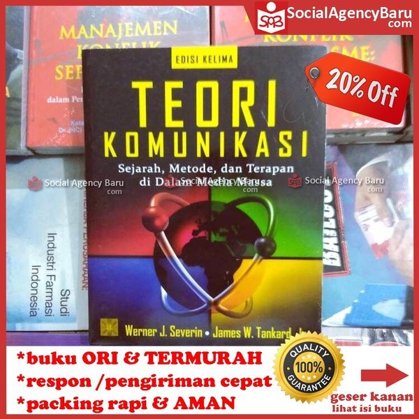 

PROMO!!! TEORI KOMUNIKASI SEJARAH - WERNER J. SEVERIN TERMURAH