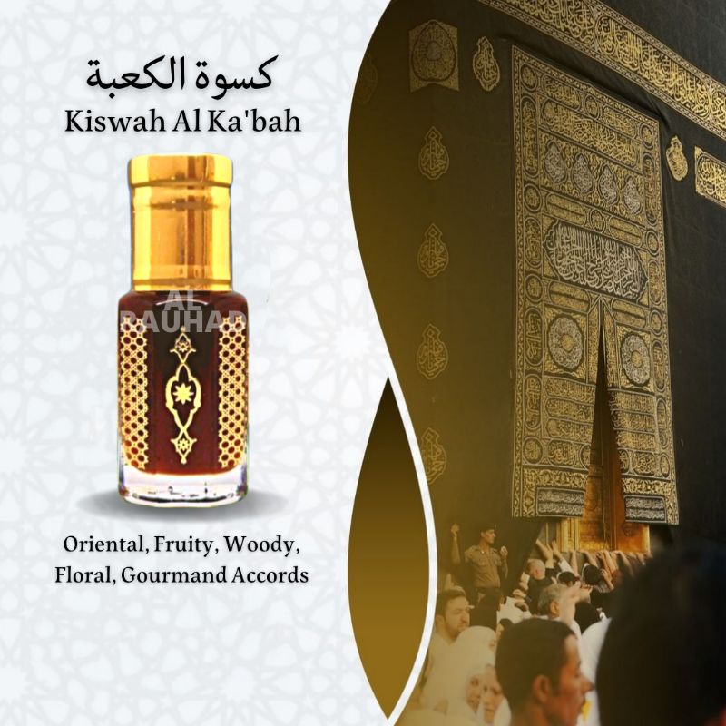 Parfum Arab/Minyak Wangi Sholat/Aroma Kiswah Ka'bah/Asli Murni Non Alkohol/Surrati