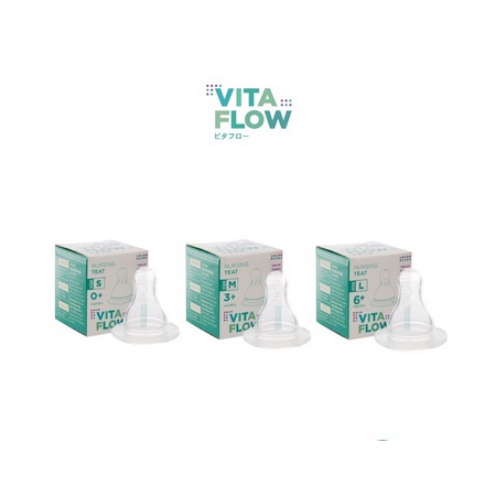 Vita flow Sillicone Nipple Dot Anti Colic