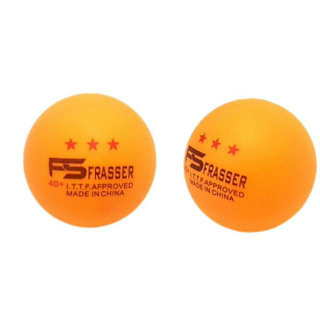 Bola pingpong Frasser murah Kuning