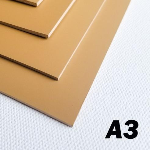 

♤ Karet Lino / karet cukil / lino cut / linoleum A3 - Cokelat ✾