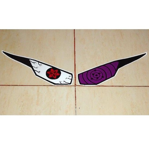 STIKER STICKER LAMPU MATA AEROX 155