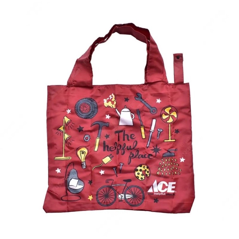 Tas Lipat Ace hardware Travel Passport Belanja Reusable Hemat original tote bag