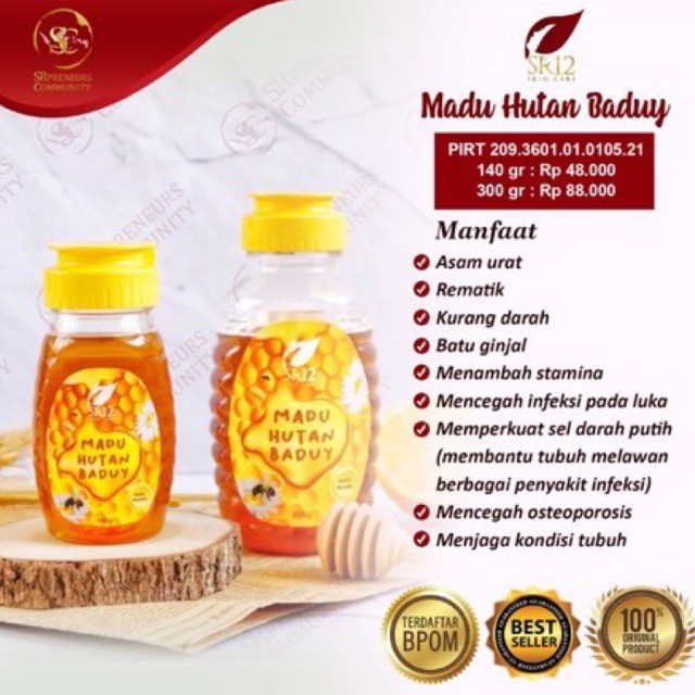 

Madu Murni Hutan Baduy SR12 best seller!!!