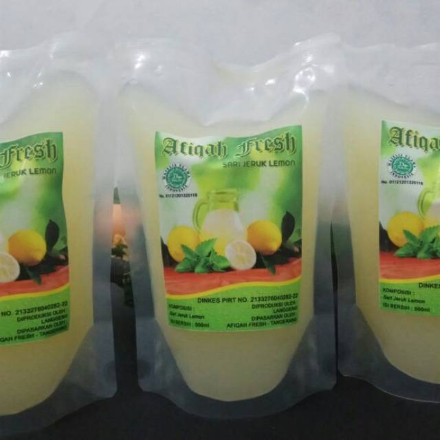 

AFIQAH FRESH Sari Lemon