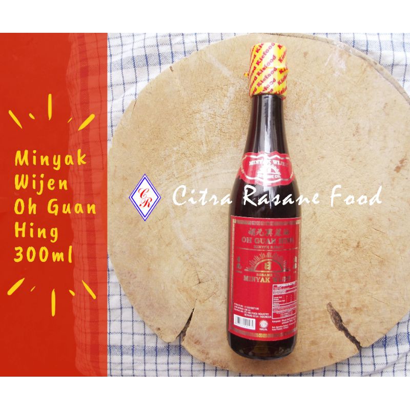 

Minyak Wijen Oh Guan Hing 300ml