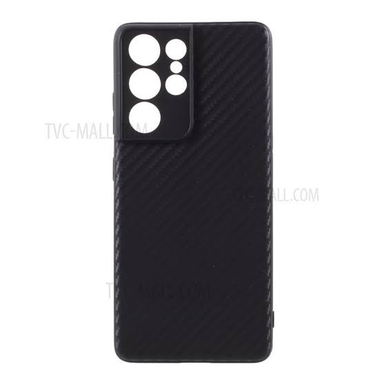 slim silicone Full carbon samsung  S8 S9 S10 S20 S21 ULTRA PLUS  case casing cover