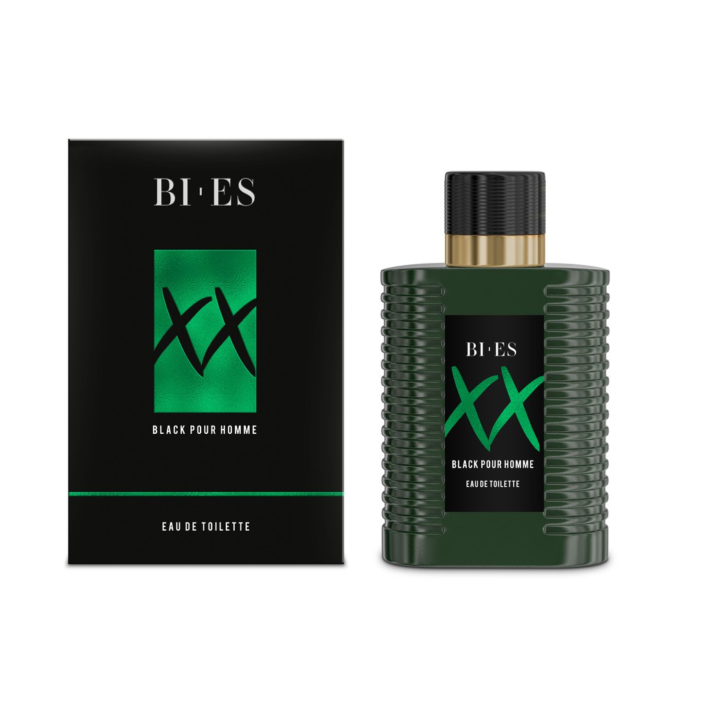 BIES Parfum Pria XX Black Pour Homme - 100mL EDT