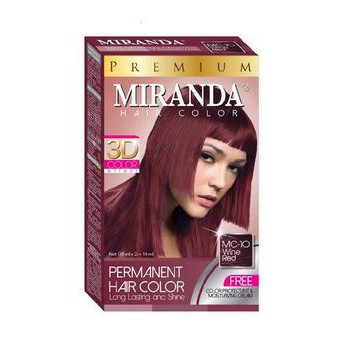 MIRANDA MC-10 WINE RED hair color pewarna cat rambut natural