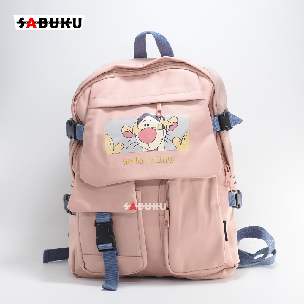 Tas Ransel Anak Perempuan dan Laki laki Tas Sekolah Karakter Backpack SD SMP SMA - 208