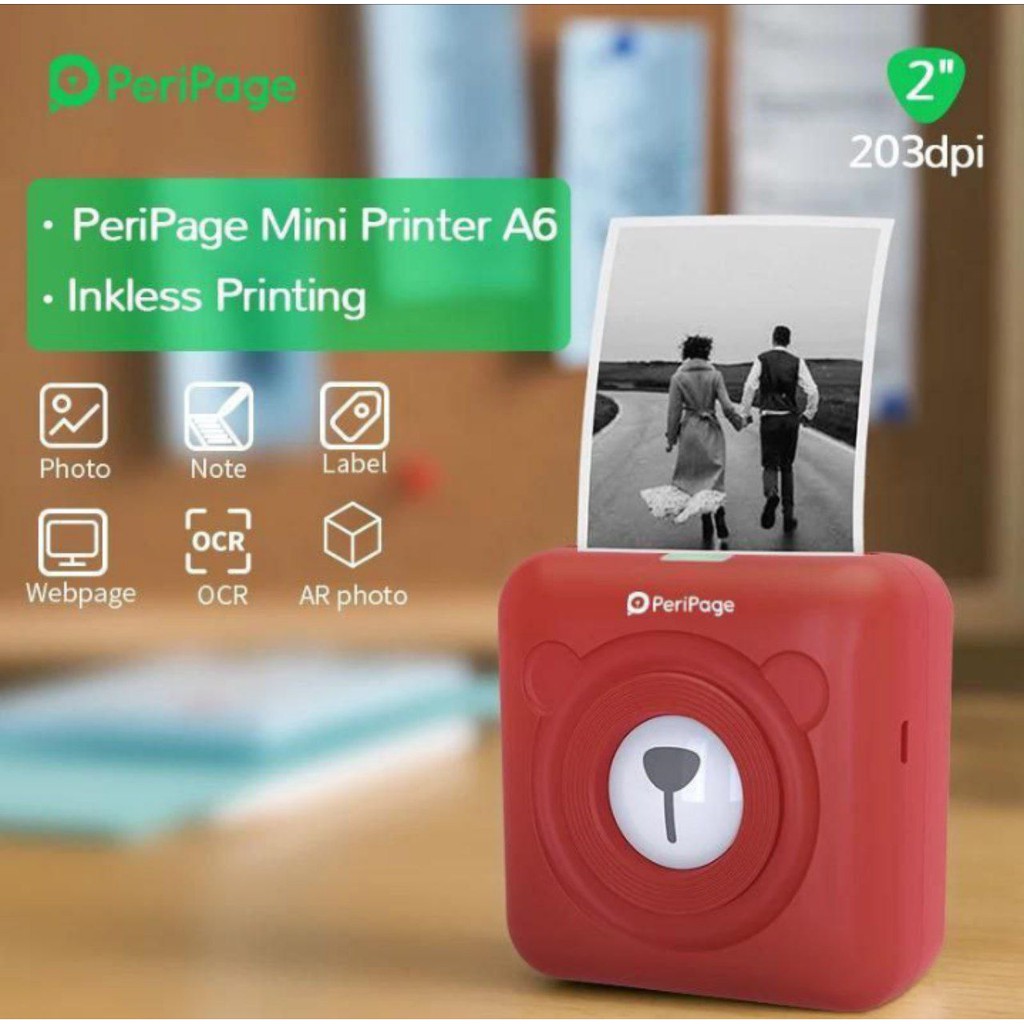 PRINTER PORTABLE MINI/ PRINTER LABEL MINI/ PRINTING PHOTO/ PRINTER LUCU MINI