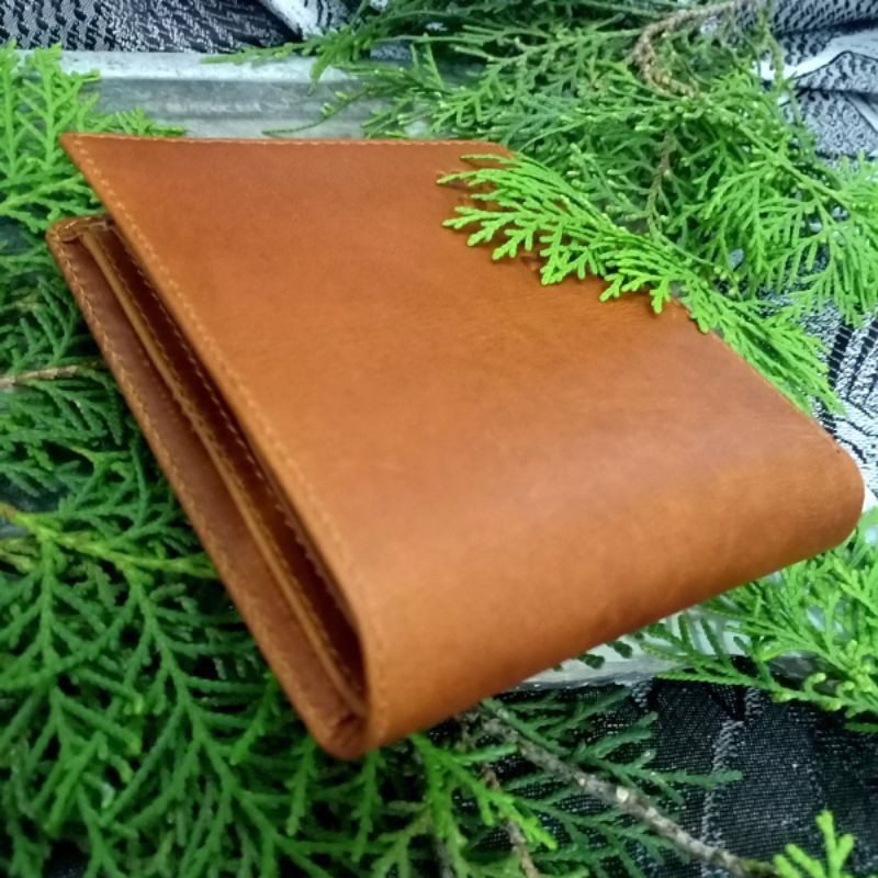 DOMPET KULIT PRIA ASLI KULIT SAPI ASLI KULIT OREMIUM KULIT ORYGINAL TAN