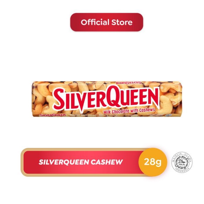 

Silverqueen Cashew Mini 25 g - Coklat