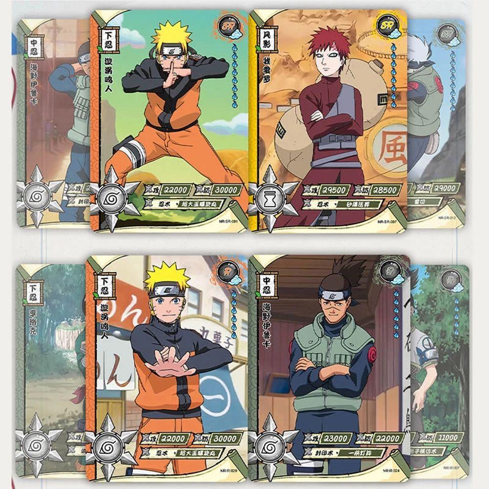 Nickolas1 Naruto Buku Album Mainan Anak Game Card Uzumaki Uchiha Sasuke Untuk Anak Kid's Gift Card Holder