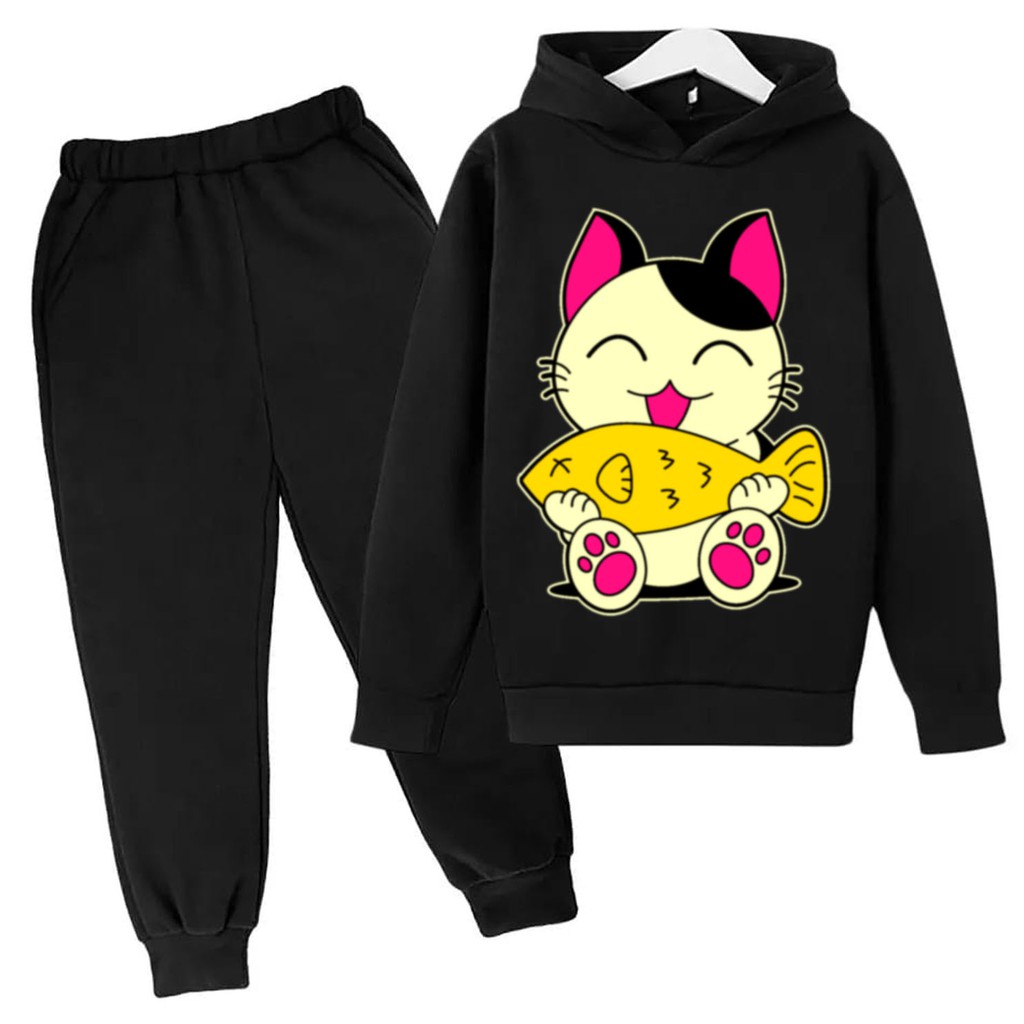 Bess - Setelan Set Jogger Wanita / Setelan Set Hoodie CAT&amp;FISH