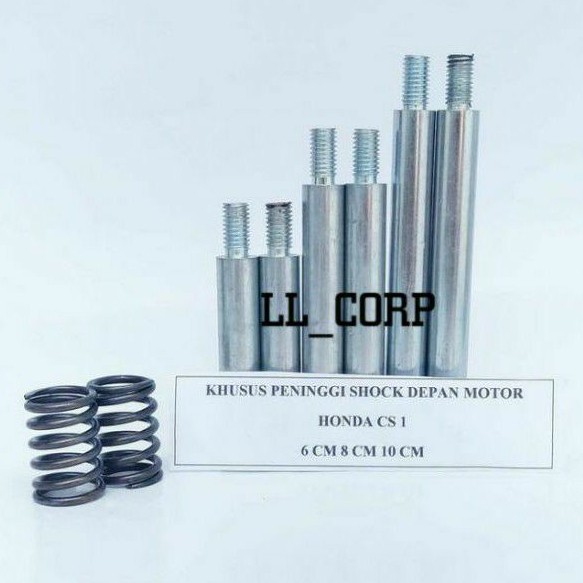 Terlaris Peninggi Shock Depan Motor Honda Cs1 Trail Adventure Plus Per Reborn Shock K