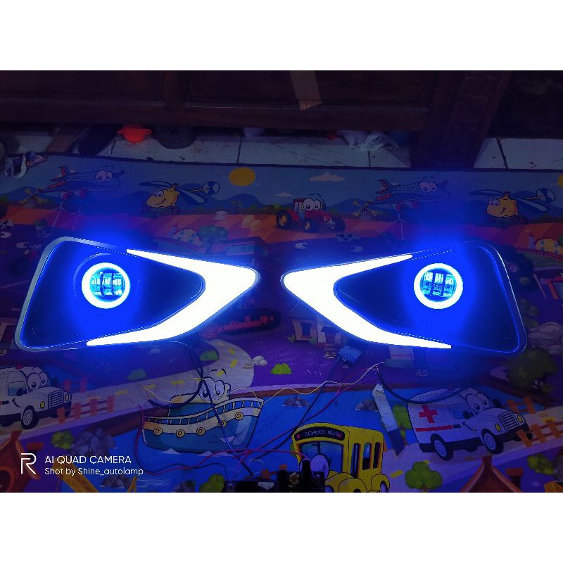 foglamp jetbus kw bahan akrilik