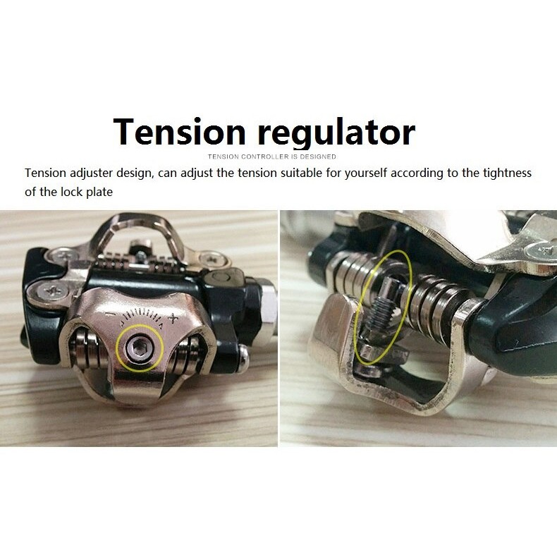 YGRETTE - PROMEND Kunci Sepatu Pedal Sepeda Self-locking Pedal 2PCS - M96 pedal cleat MTB Lock