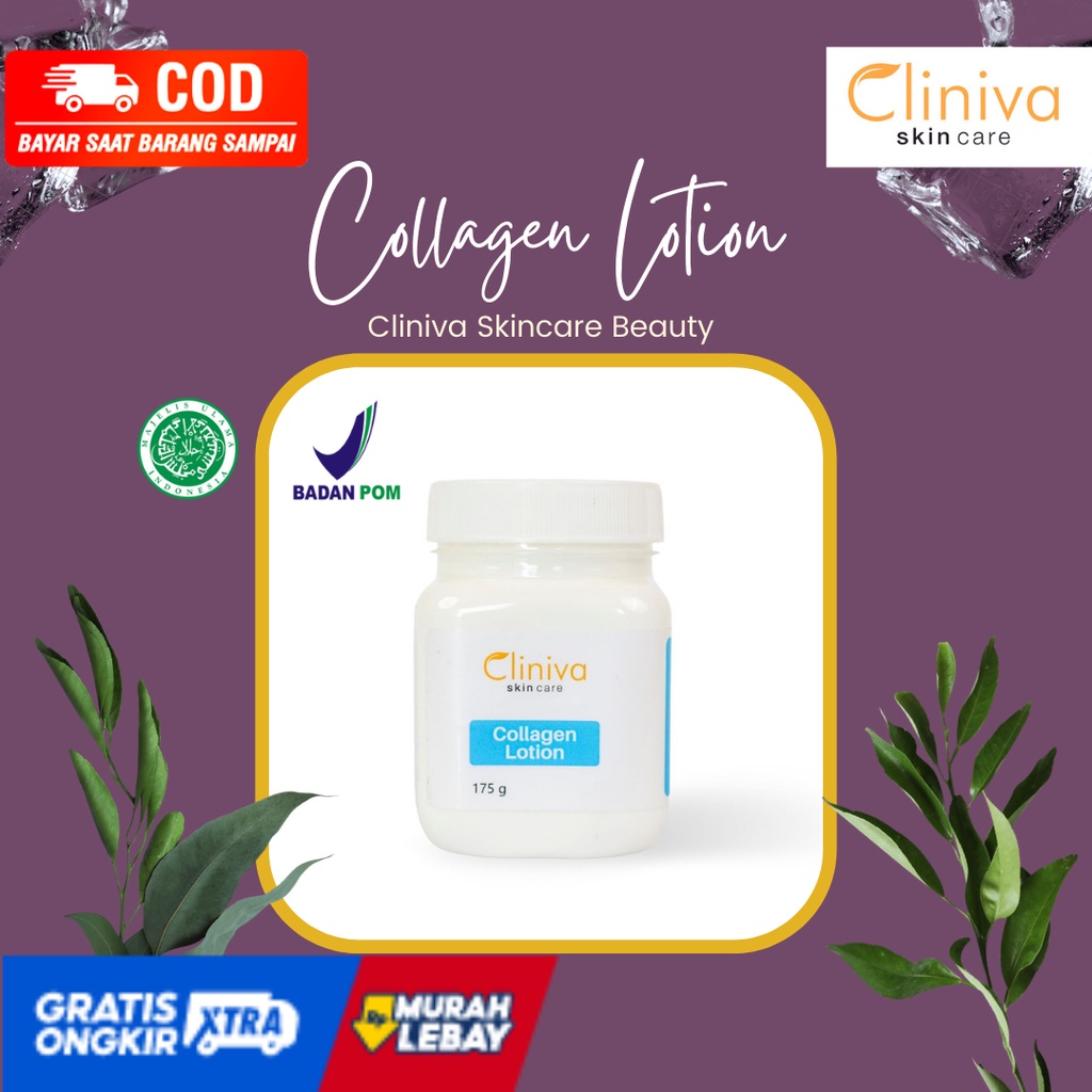 Cliniva Skincare - Collagen Body Lotion | Pemutih Badan | Original 100% BPOM | Termurah