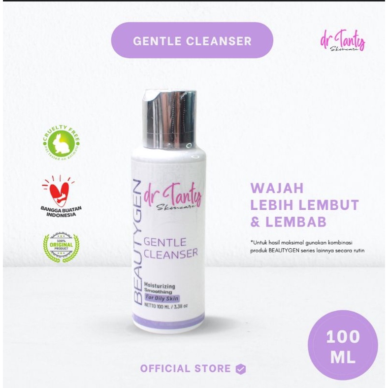 Beautygen Gentle Cleanser by dr tanty skincare | Sabun Cuci Muka untuk Kulit Berminyak, Sensitif dan