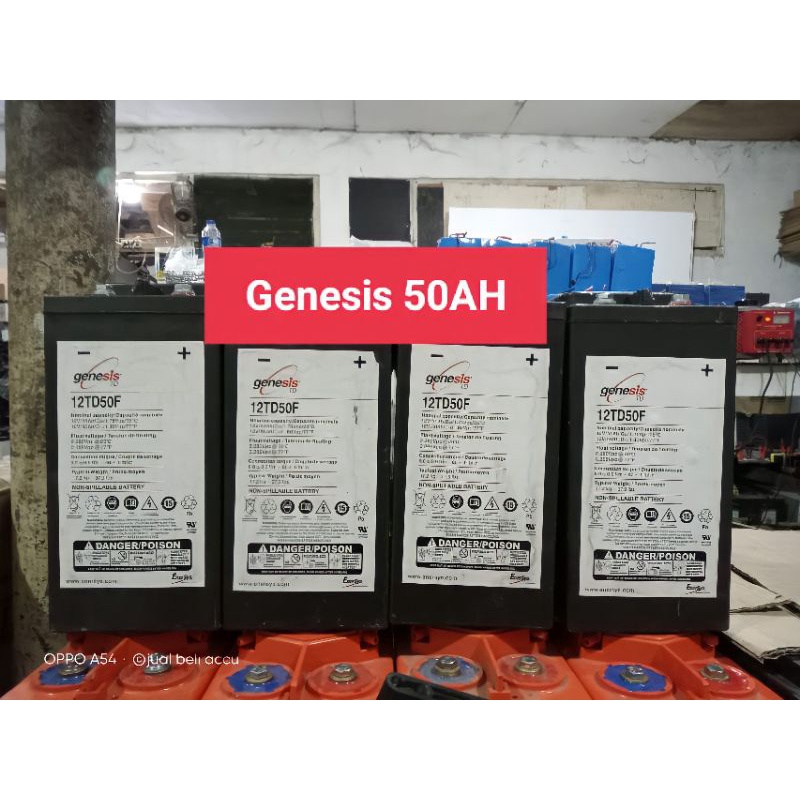 Battery Genesis 12td50f 50AH