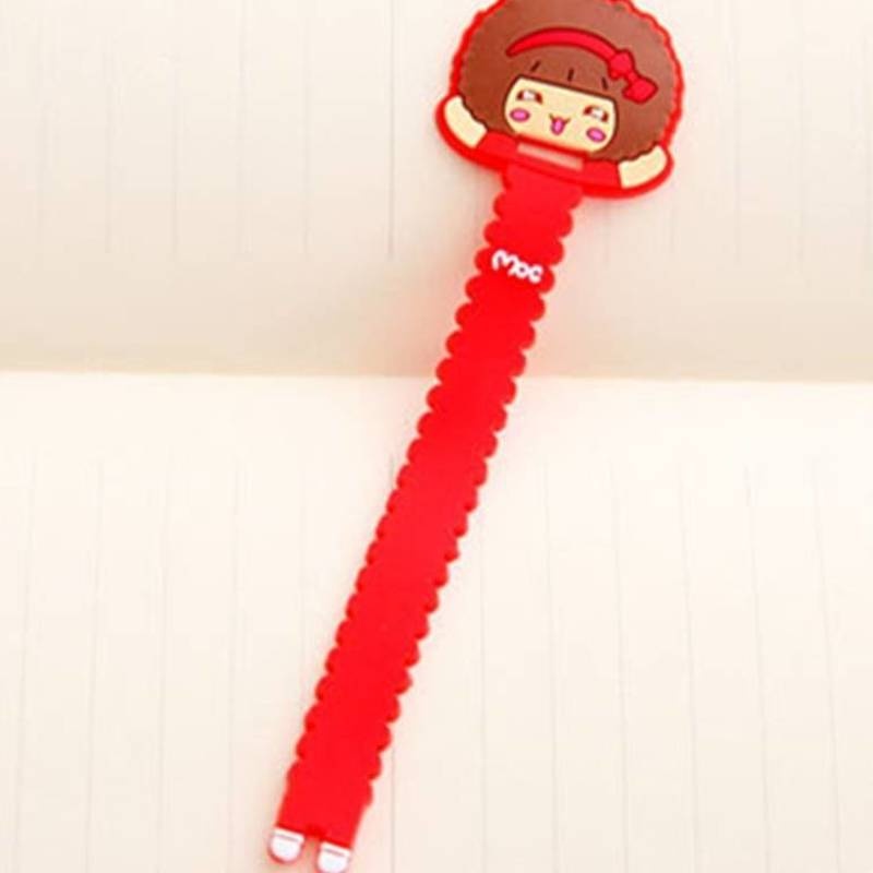 [Multifunction PVC Cable Strap Ties] [Creative Cute Cartoon Headphone Winder Hub ][Reusable Cable Winder Clip Suitable for Home, Office Cables Line Organize] [Cable Line Management Tools]