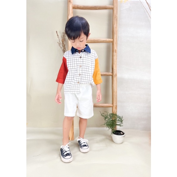 LINSKY BABY - Kate &amp; Will Set Setelan Anak Couple Heyminime