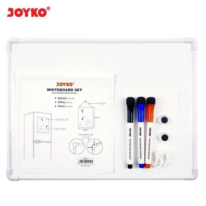 

:::::::] Joyko Magnetic Whiteboard Set 30 x 40 cm (Papan Whiteboard)