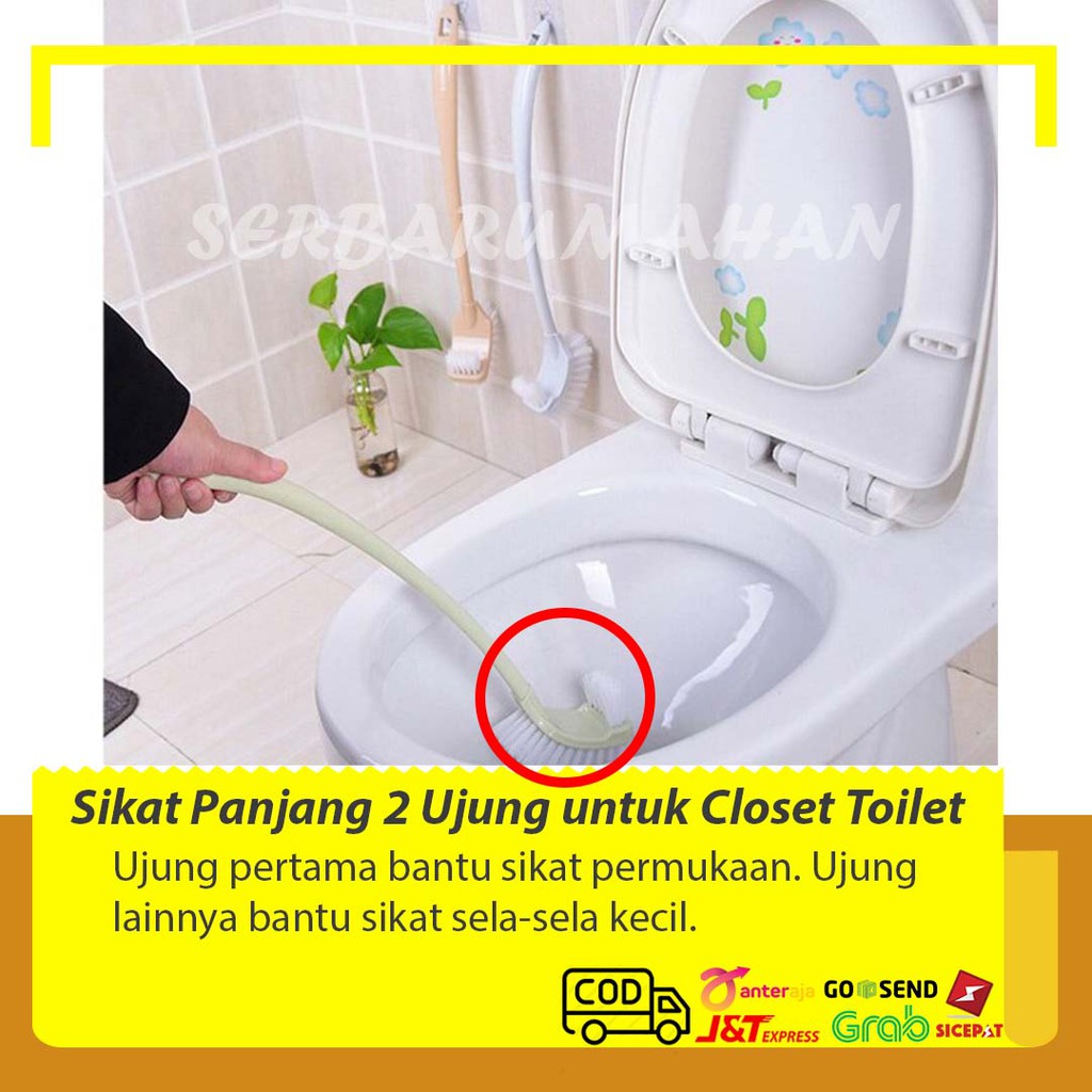 SR151 Sikat WC Toilet Sikat Kamar Mandi Sikat Pembersih Kamar Mandi Pembersih Closet Duduk Kloset Du