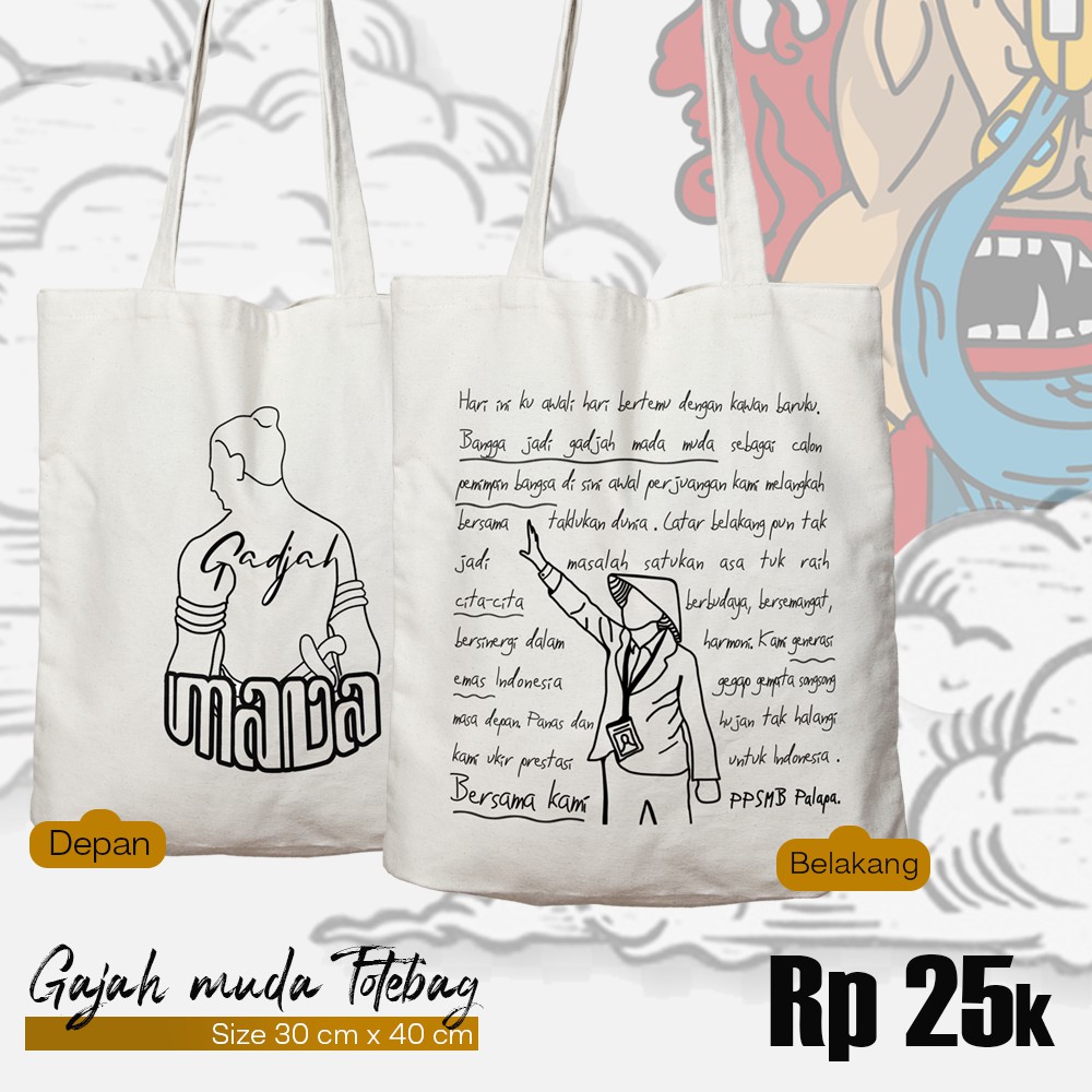 Gajahmada Totebag