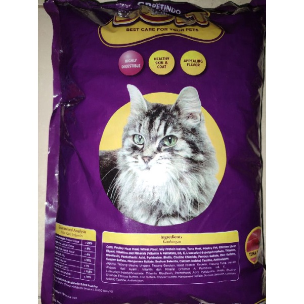 BOLT REPACK 1 KG | MAKANAN KERING BOLT | BOLT TUNA REPACK 1 KG