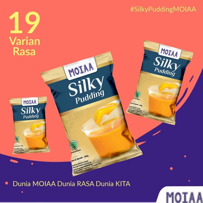 

Ht62D Moiaa | Moiaa Silky Puding | Puding Sutra | Puding Susu | 100 Gram Ht52Hh