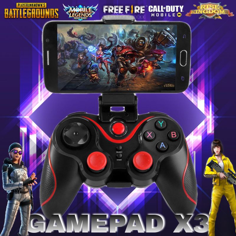 GAMEPAD X3 BLUETOOTH STIK ANDROID/PC/PS3/TVBOX/SMARTTV