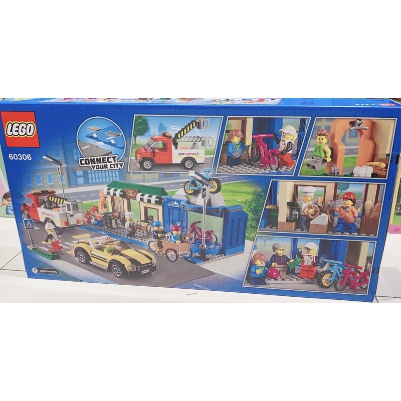 LEGO CITY 6+ 60306 INCLUDES ROAD PLATES
