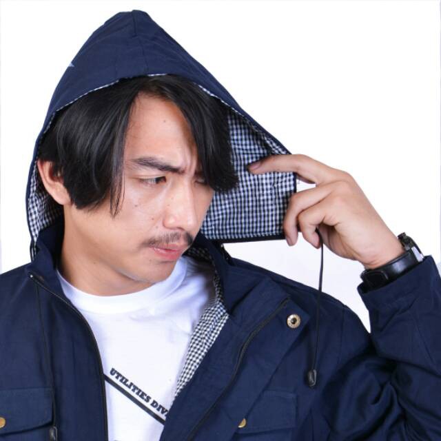 JEC Jaket Parka Pria Akrilik Full Premium | Jaket Kanvas | Parka Polos | Jaket Gunung