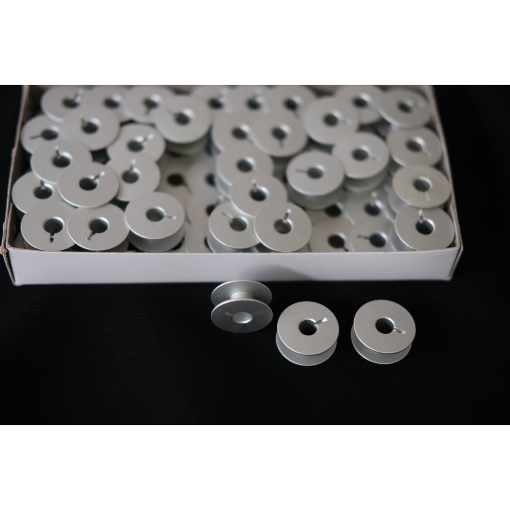 Spul Bobbin Bobbins / Spool Alumunium Mesin Jahit Jarum 1 High Speed Industri