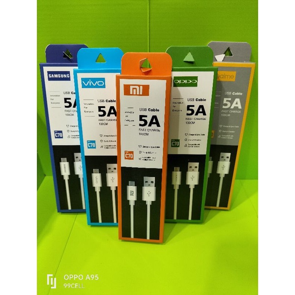 Kabel data branded 5A micro USB model C70