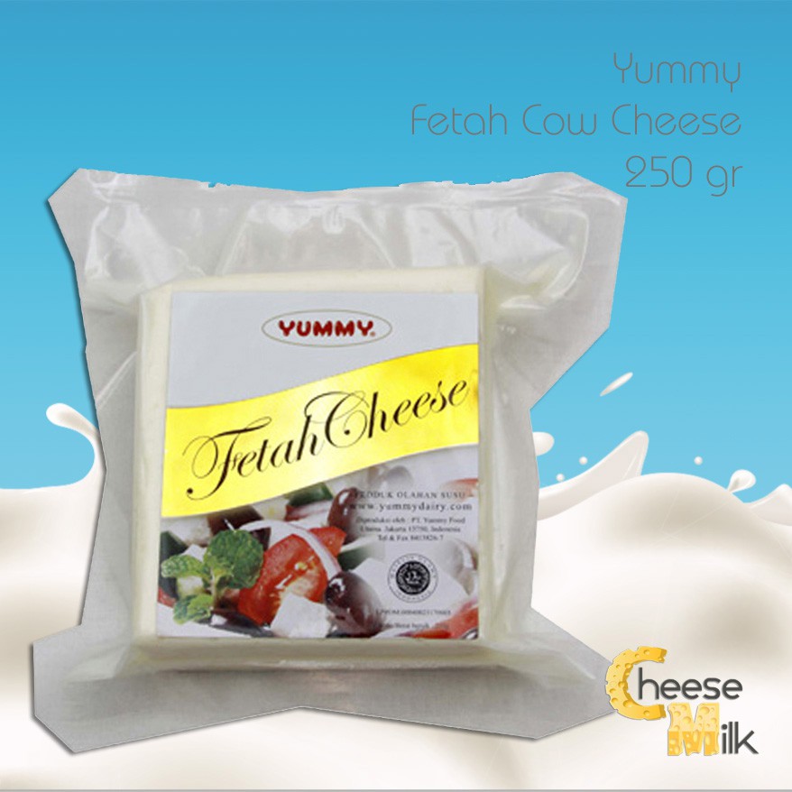 

HARGA MURAH Yummy Fetah Cow Cheese 250 gr