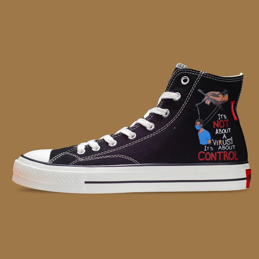 Sepatu Nobrands Corona Jancok / No Brands Corona Black White