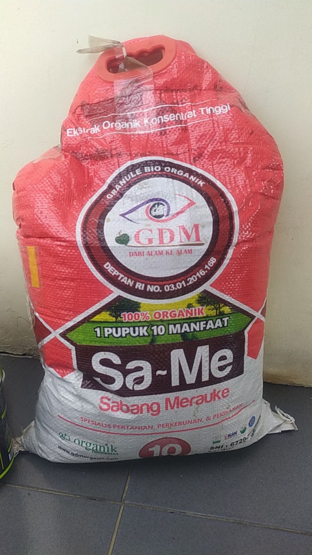 Gdm Granule Bio Organik Same Pupuk Padat Tanaman