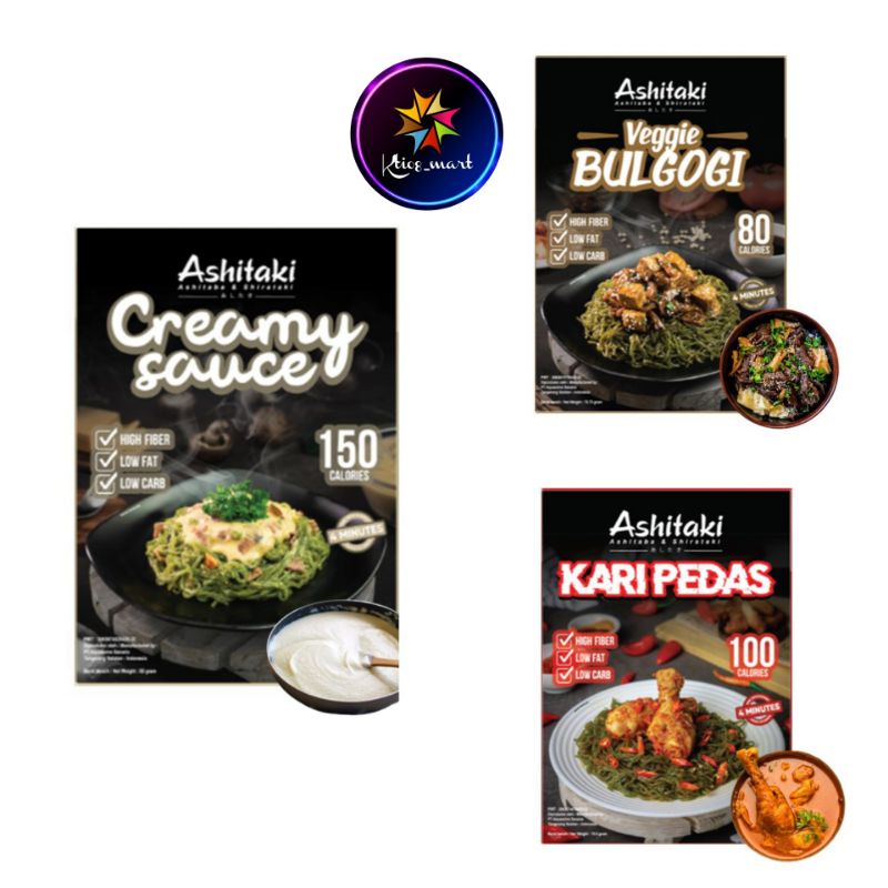 

Ashitaki Mi Creamy Sauce/Bulgogi/Kari Pedas 67gr/Mie intan