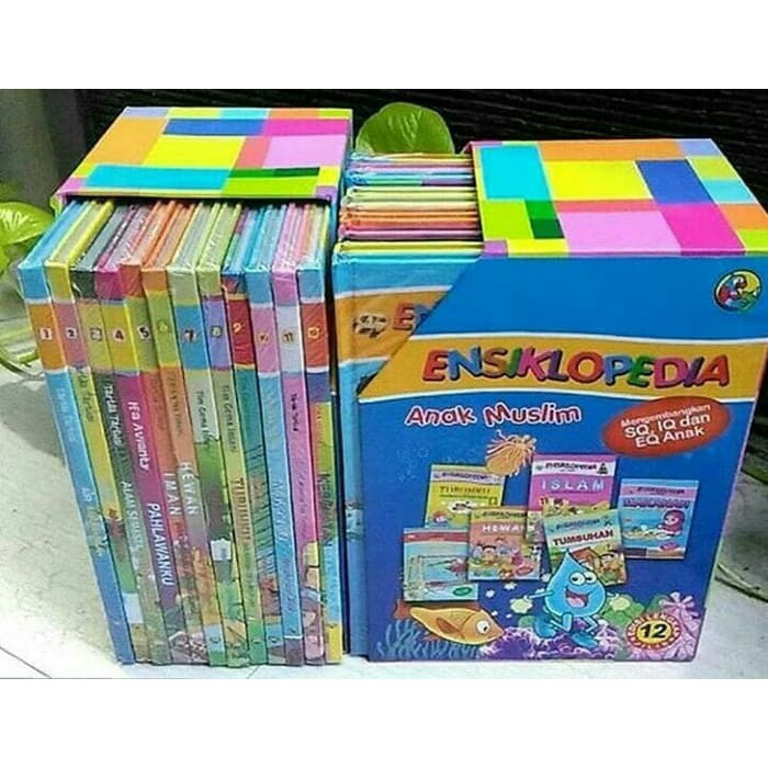 ensiklopedia anak muslim 1 set isi 12 jilid- gema insani-ori