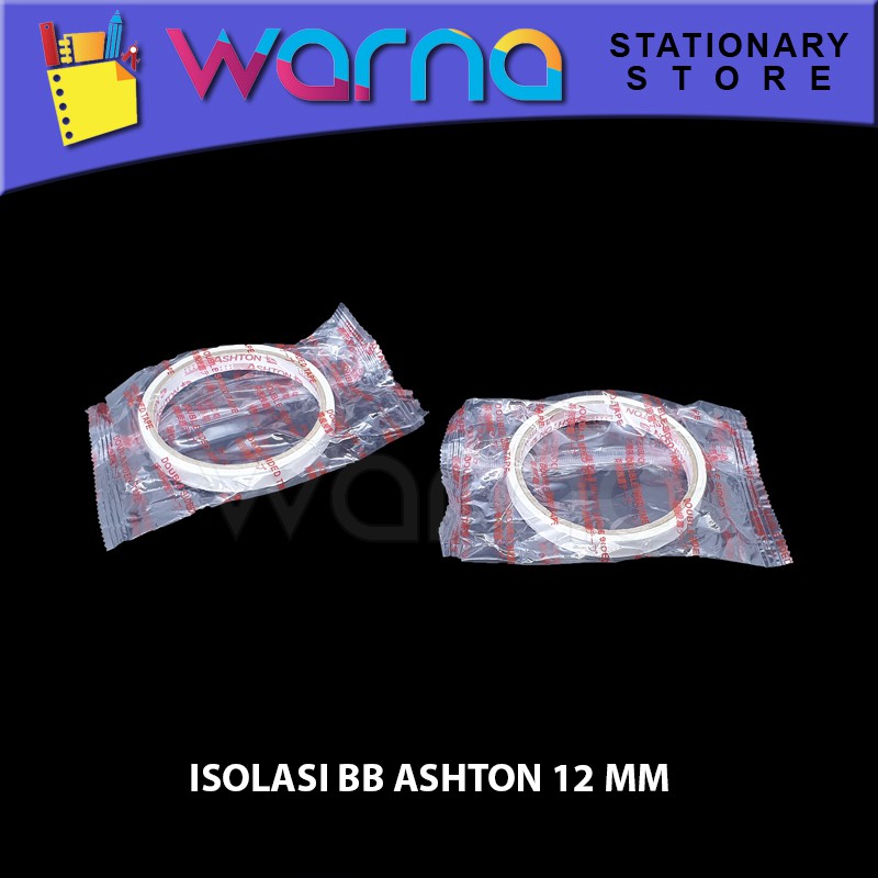 

ISOLASI DOUBLE TAPE BOLAK-BALIK ASHTON 12 MM