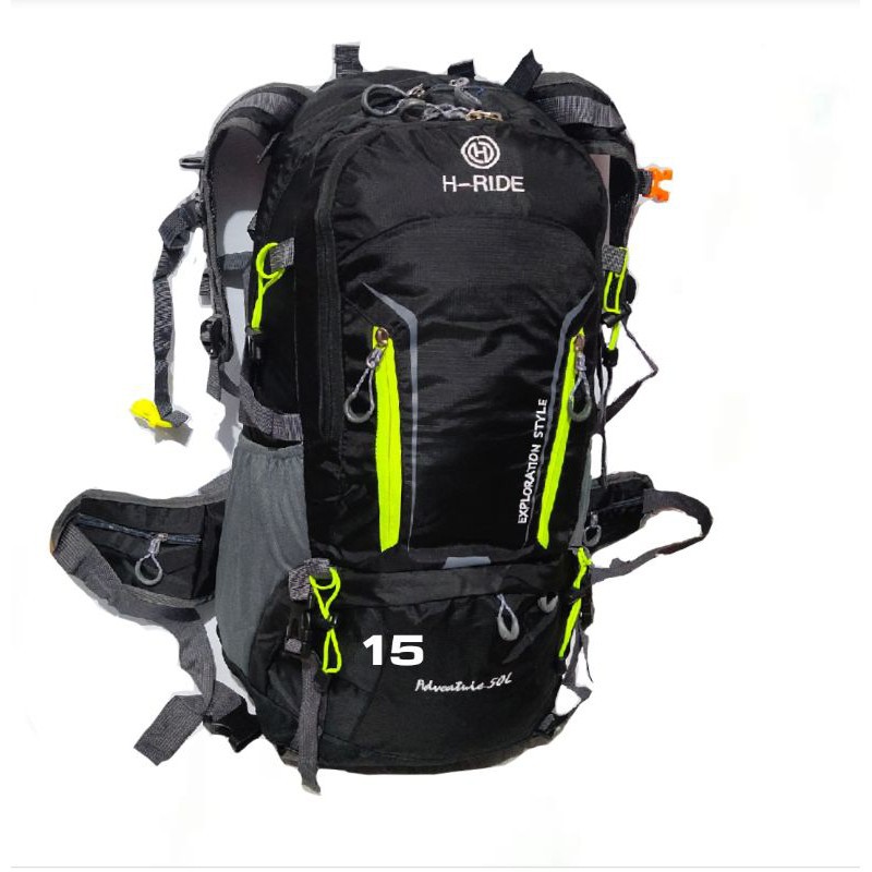 fg76rs  Tas carrier gunung hiking camping  berlin pumpkin  h - ride  termurah