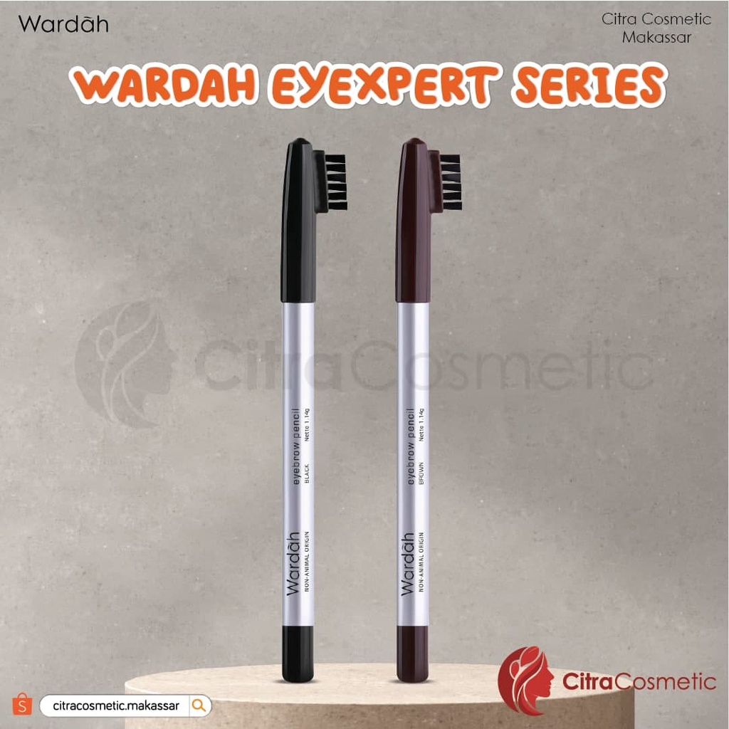 Wardah Eye Brow Series Brown | Black