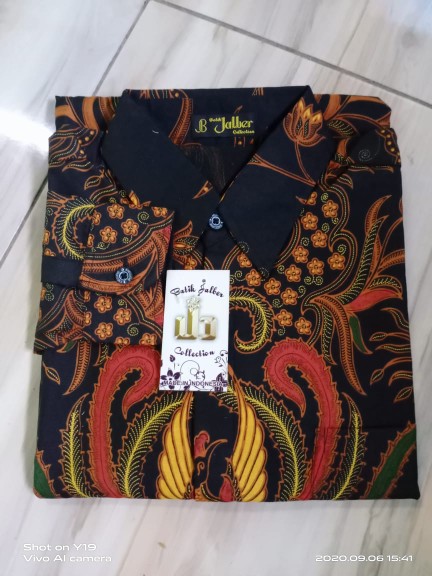 Atasan Kemeja Panjang|batik Print|batik Puring|pakaian Pria Panjang|baju Distro Pria Murah