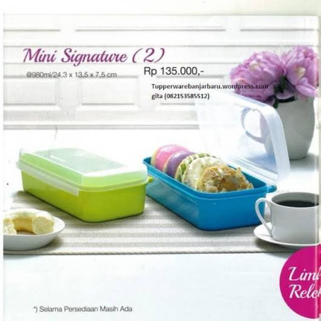Tupperware Mini Signature